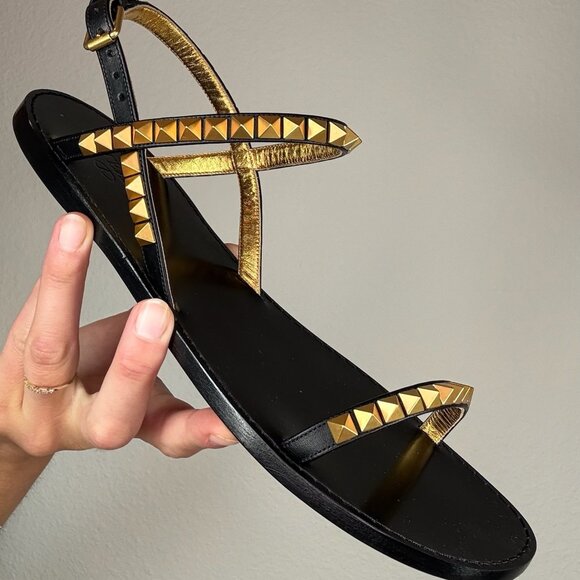 Valentino Rockstud Sandals - Picture 2 of 4